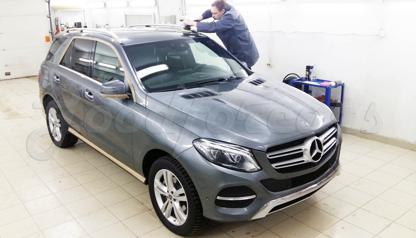Керамическая полировка Ceramic Pro 9H Mercedes GLE 300