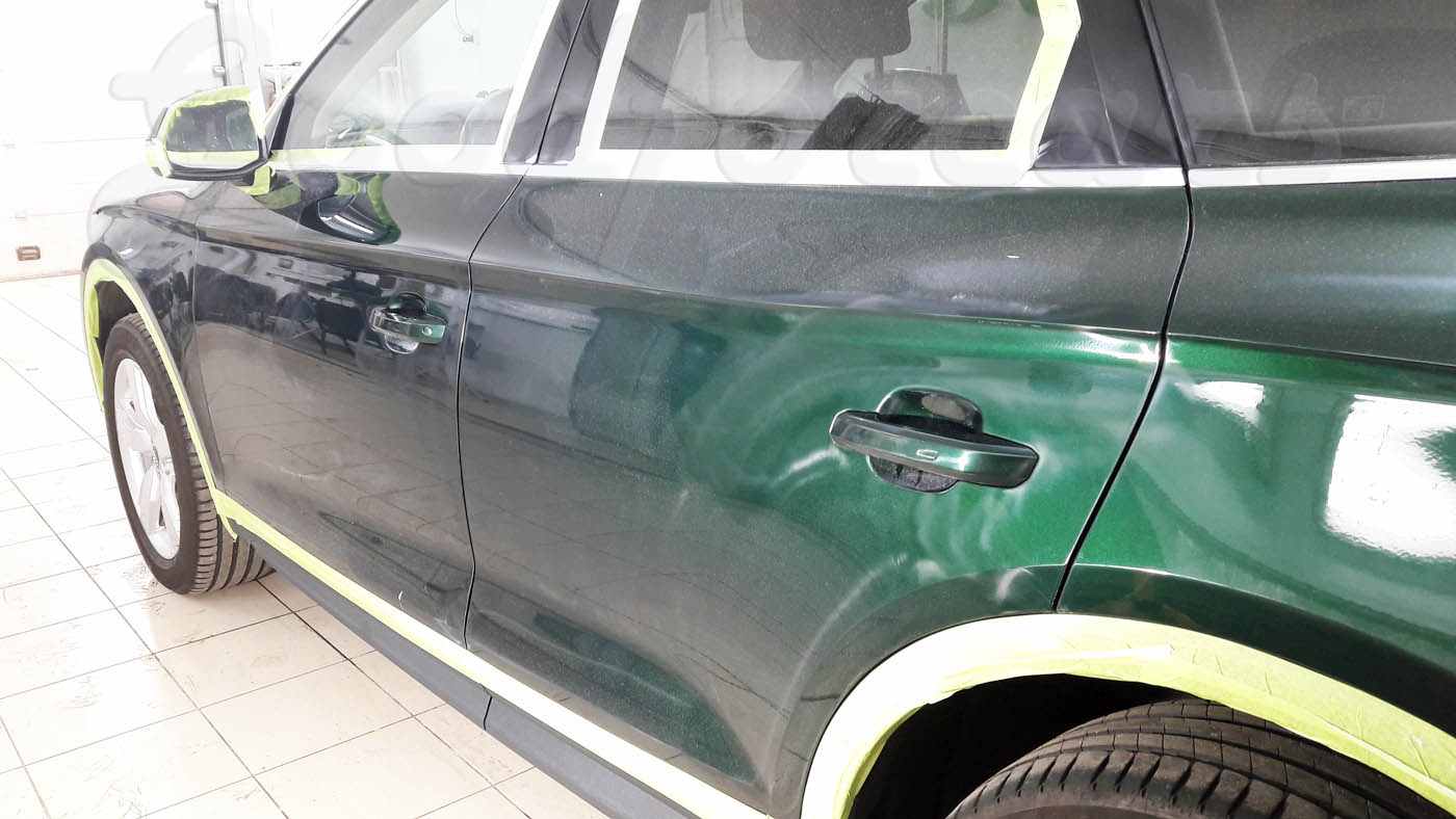 Audi Q5 до полировки