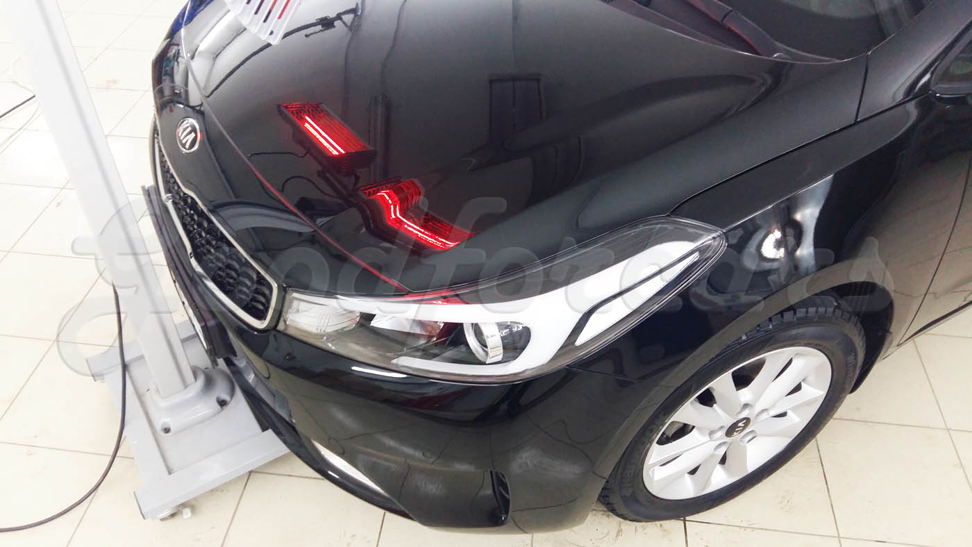 Керамическая полировка KIA Cerato на ул. Обручева