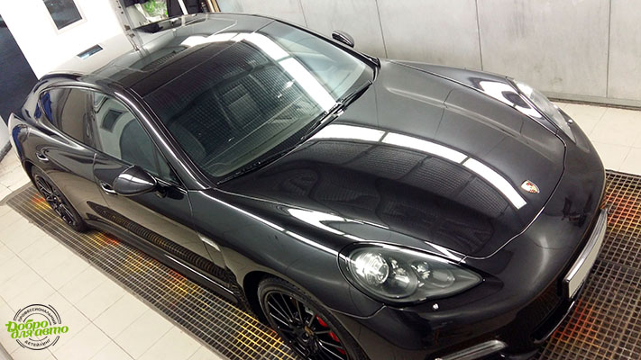 Полировка Porsche Panamera Ceramic Pro 9H