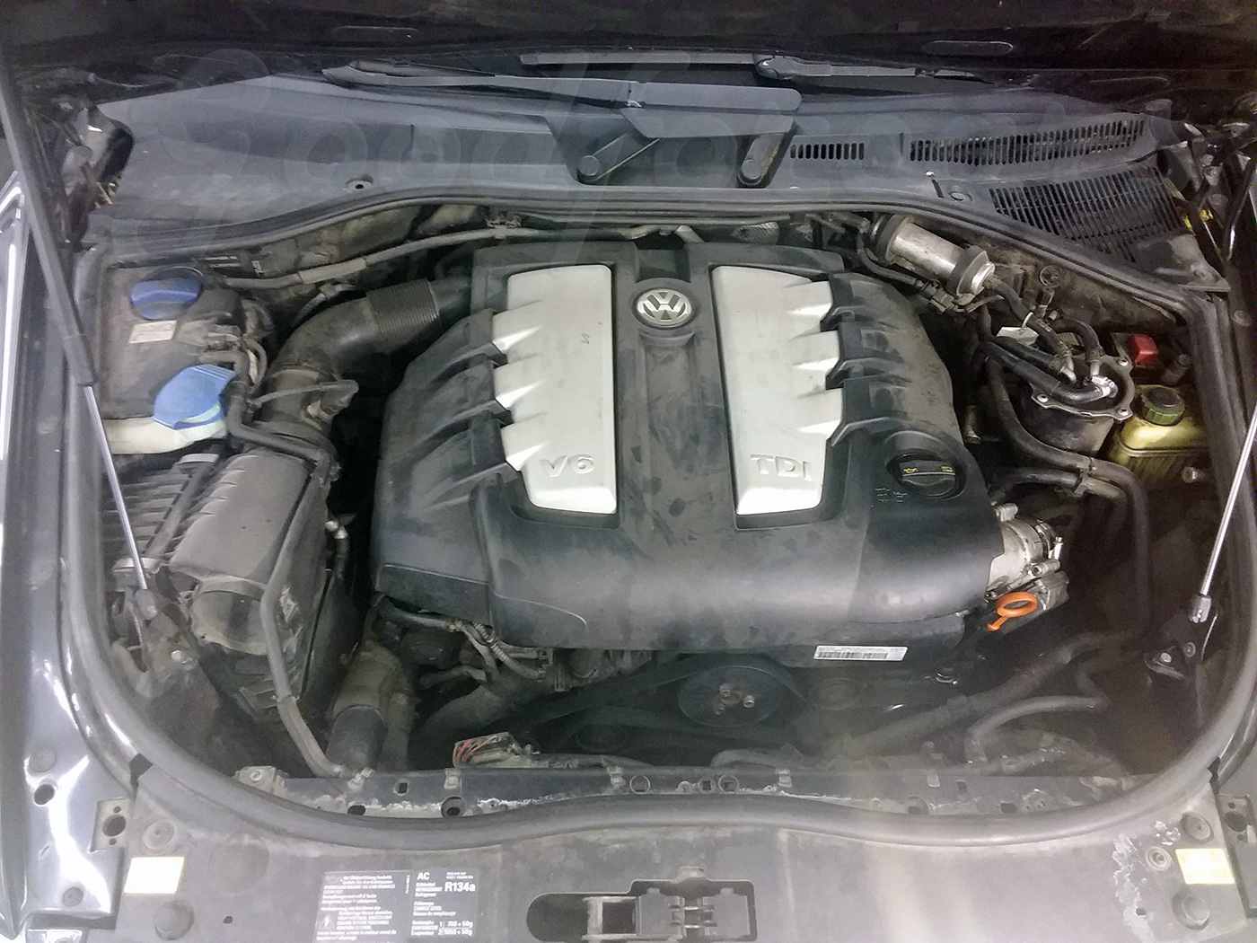 Комплекс предпродажной подготовки VW Touareg. До.