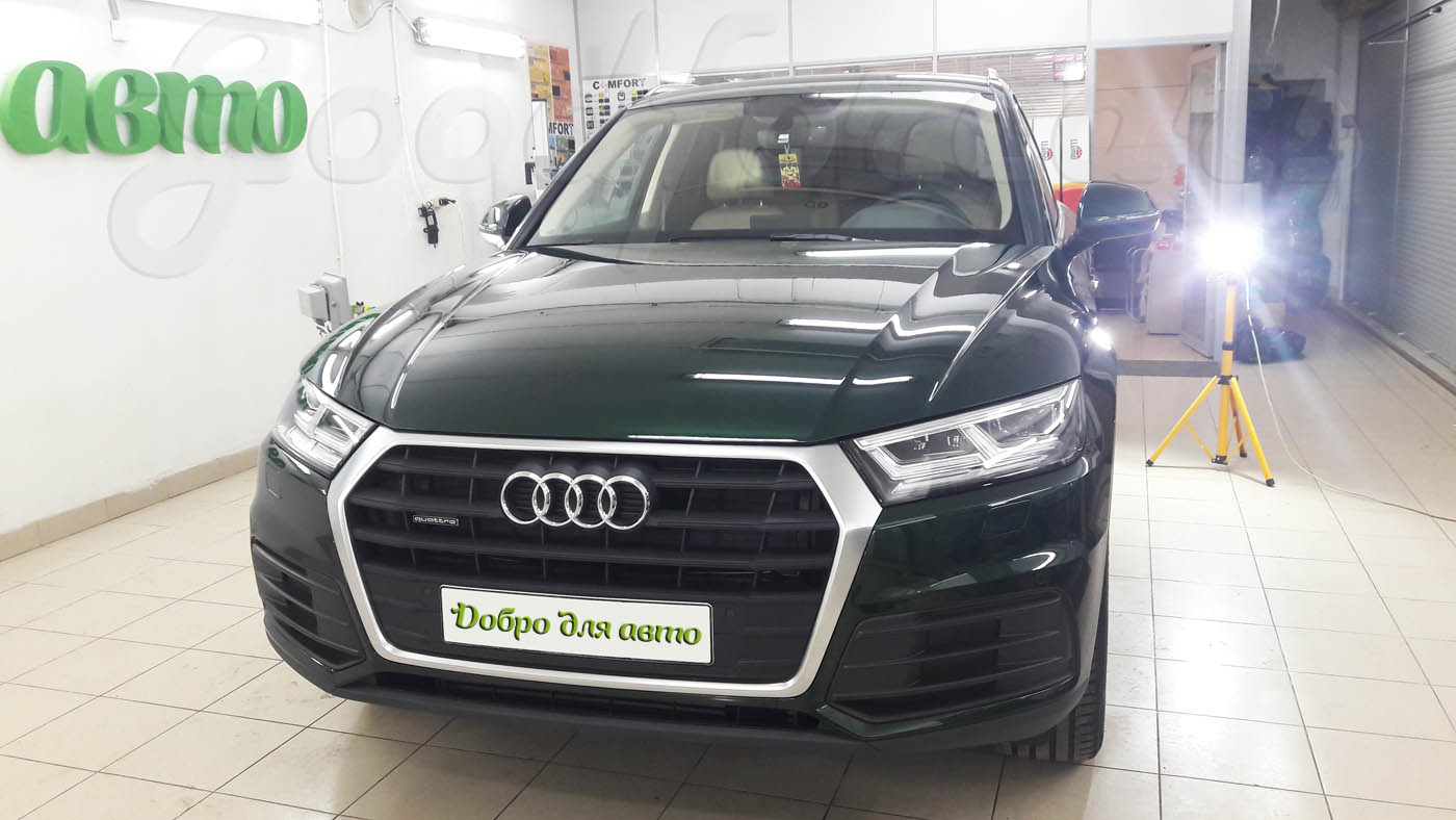 Audi Q5 после полировки