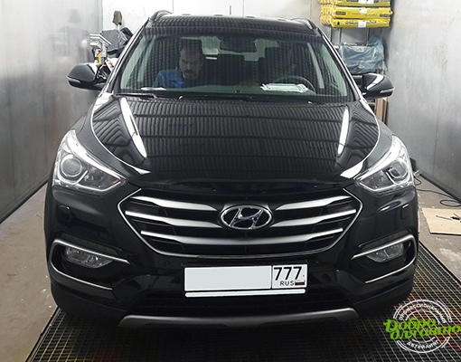Комплекс работ, проведенных на Hyundai Santa Fe