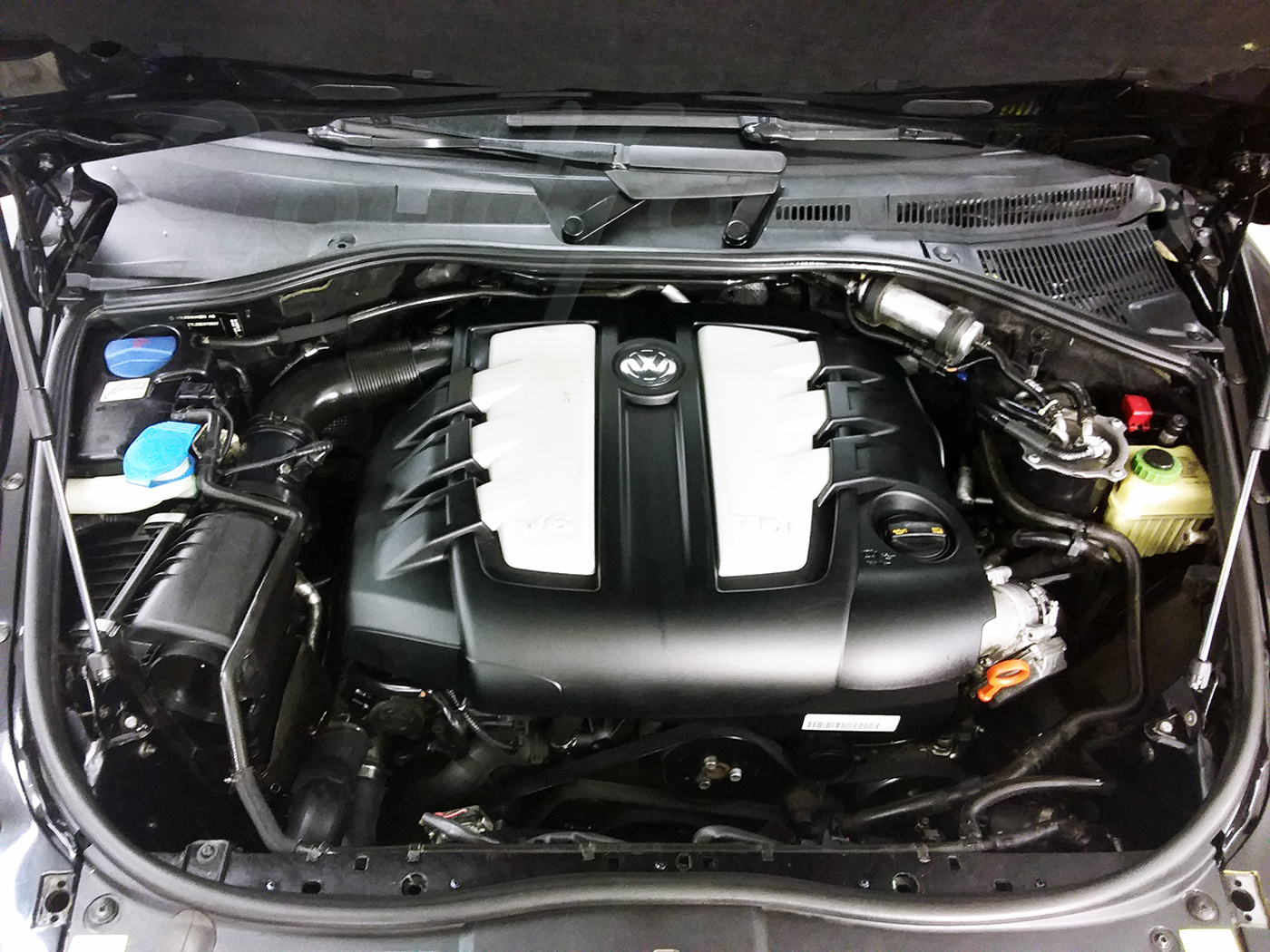 Комплекс предпродажной подготовки VW Touareg. После.