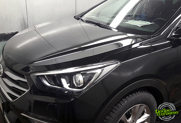 Комплекс работ, проведенных на Hyundai Santa Fe