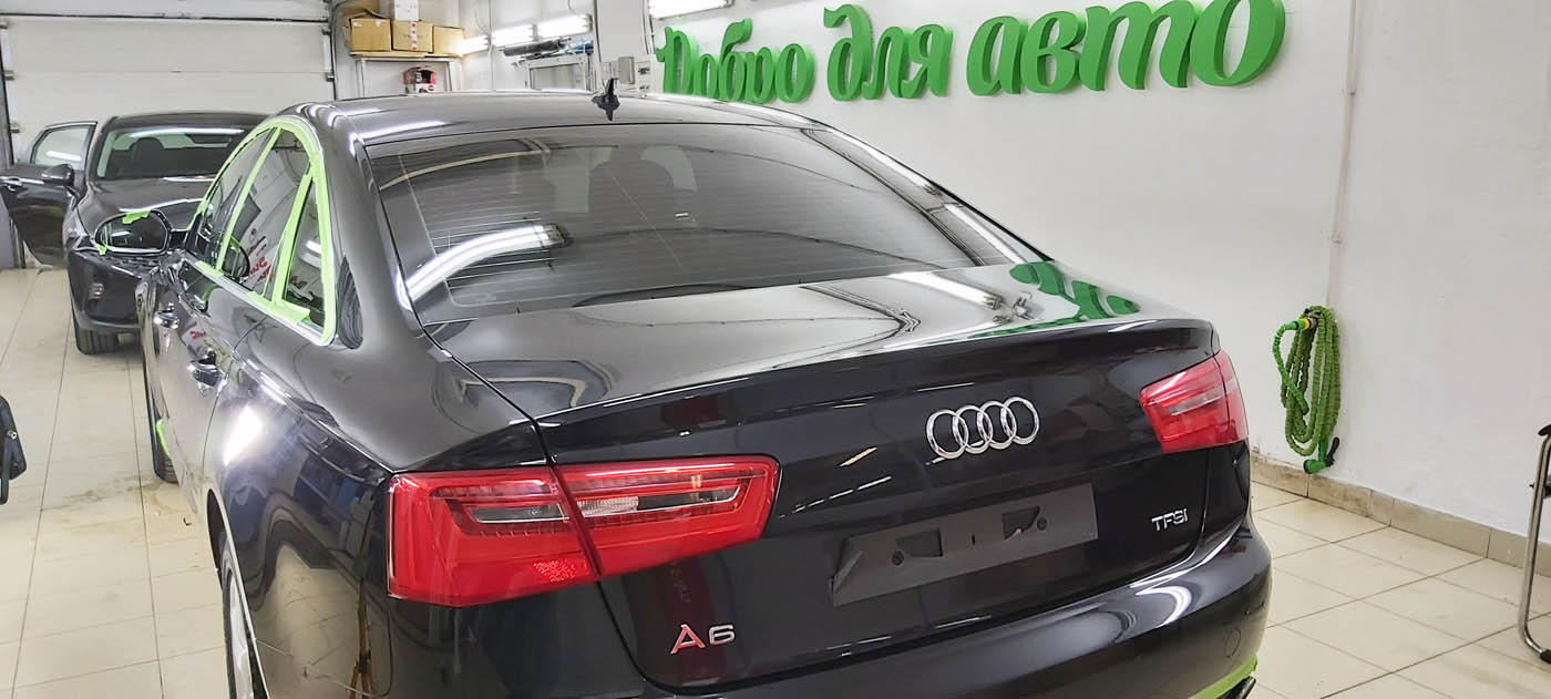 Восстановительная полировка кузова Audi A6