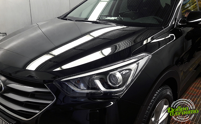 Комплекс работ, проведенных на Hyundai Santa Fe