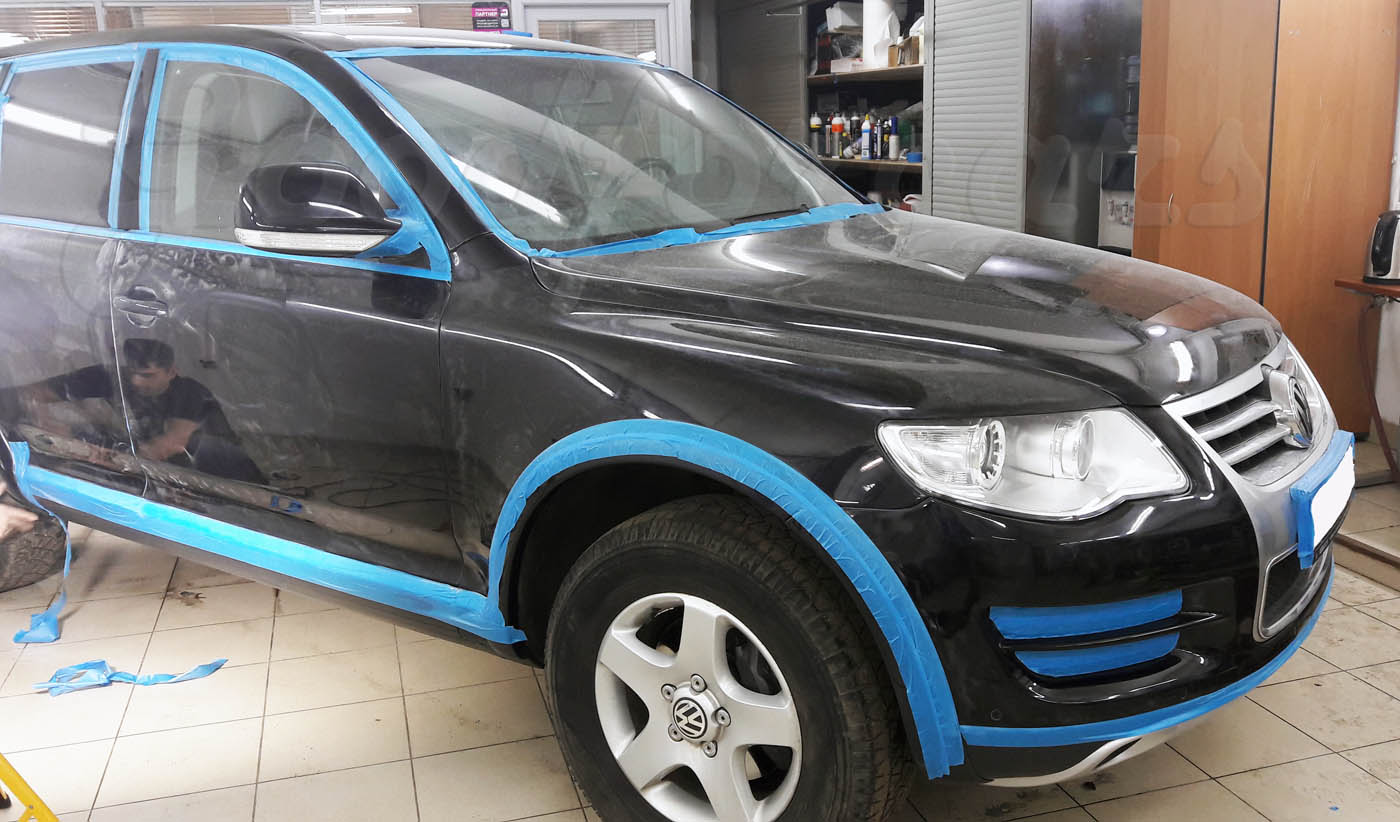 Комплекс предпродажной подготовки VW Touareg. До.