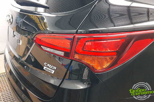 Комплекс работ, проведенных на Hyundai Santa Fe