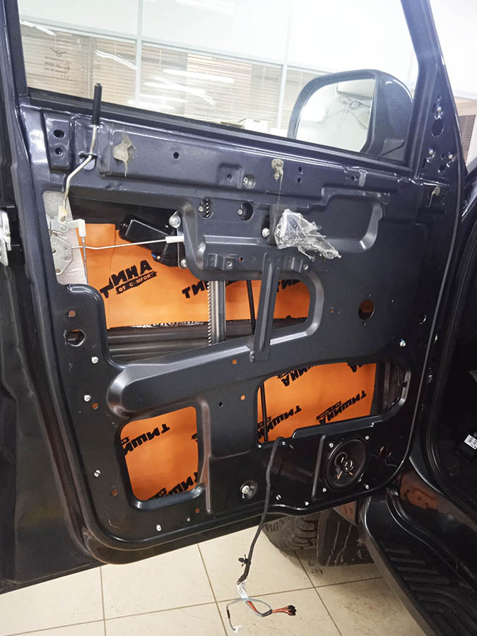 Шумоизоляция UAZ Patriot