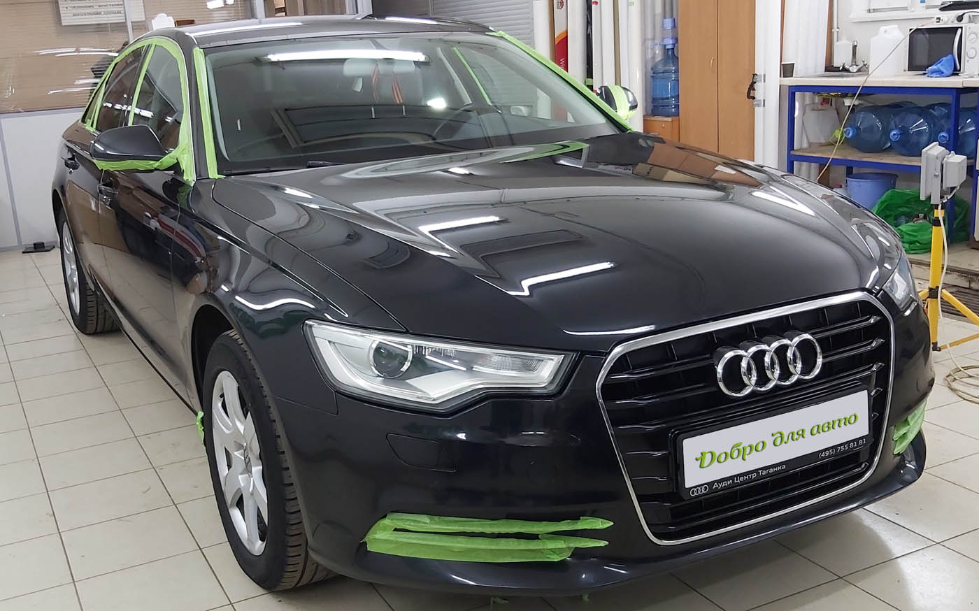 Восстановительная полировка кузова Audi A6