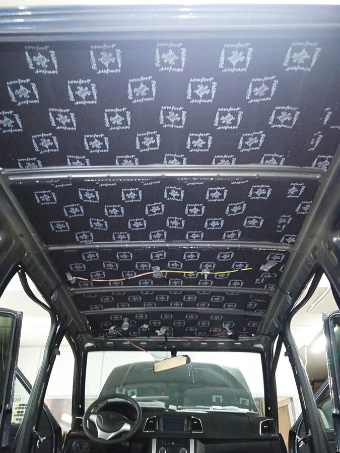 Шумоизоляция UAZ Patriot